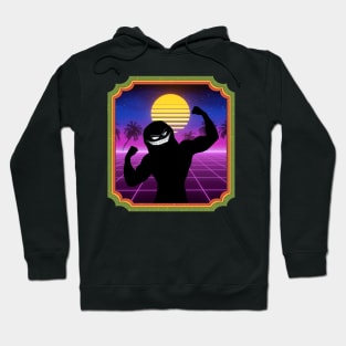 Go to the effing gym retro frame Hoodie